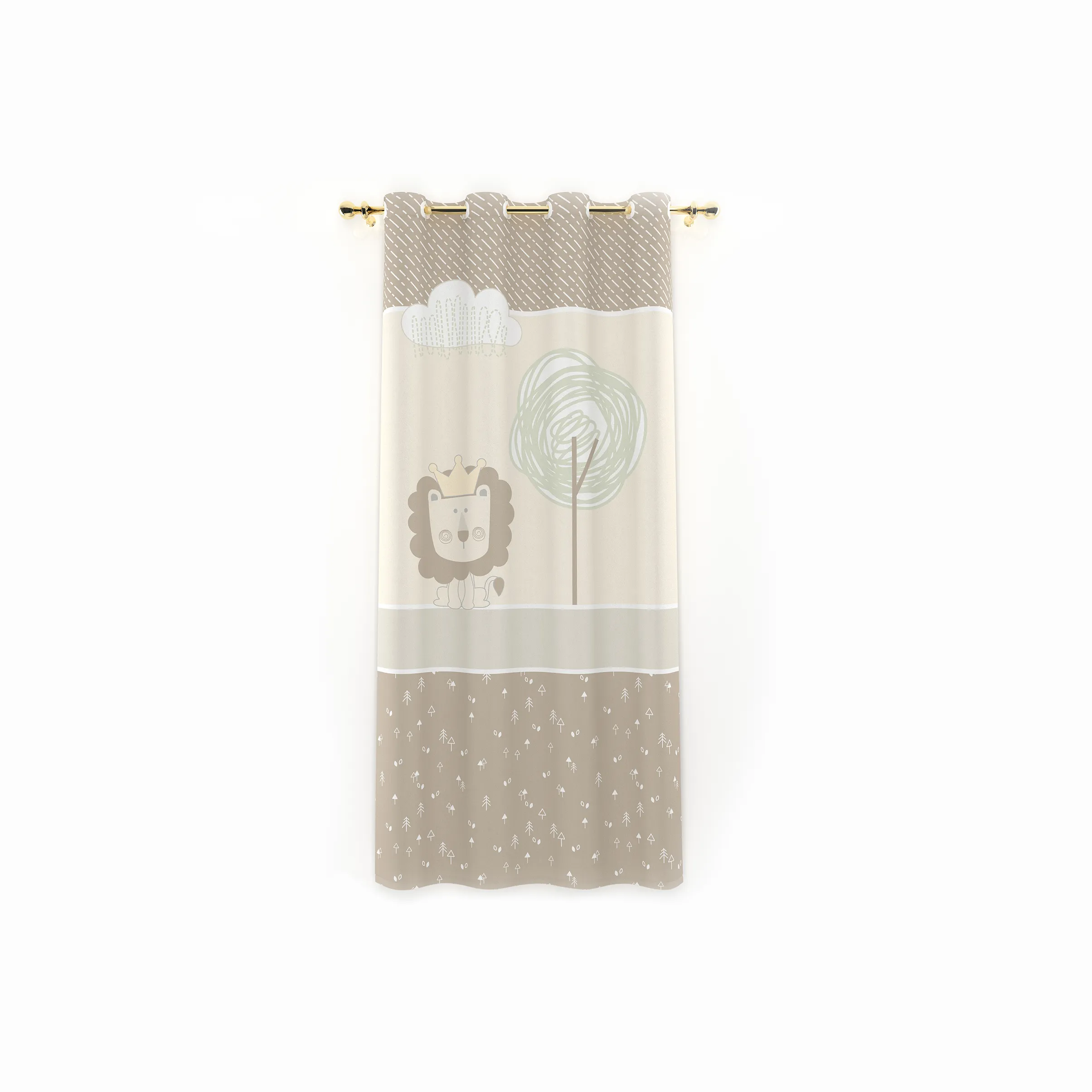 پرده اتاق کودک Lion Cubs